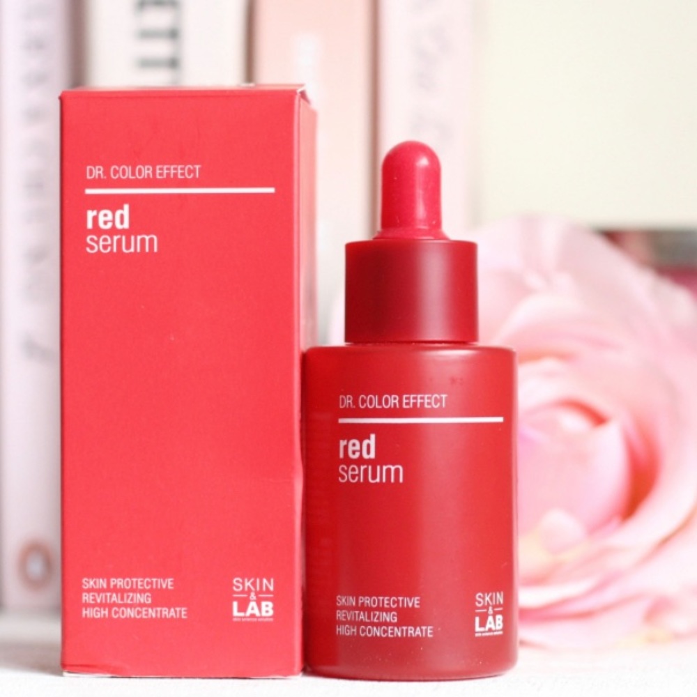 Anti-aging and revitalizing red face serum